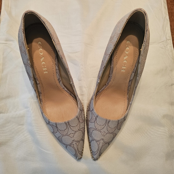 Coach Stone Waverly Pumps - Picture 1 of 6